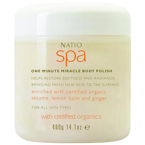 Natio Spa One Minute Miracle Body Polish, 400 gm