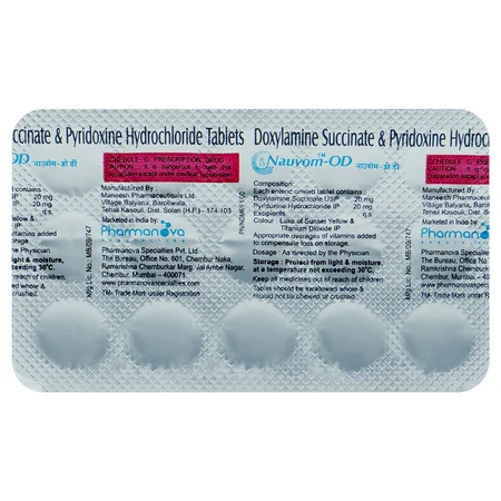 Nauvom-OD Tablet 15's