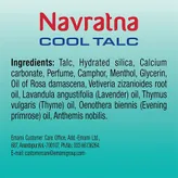 Navratna Cool Active Deo Talc, 200 gm, Pack of 1