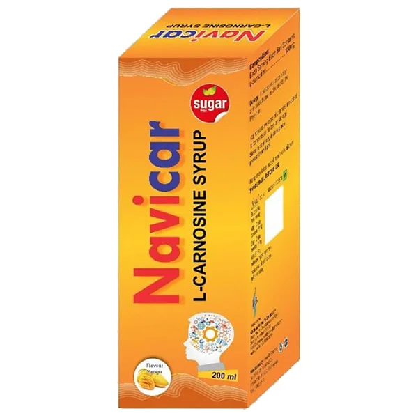 Navicar Sugar Free Mango Flavour Syrup 200 ml
