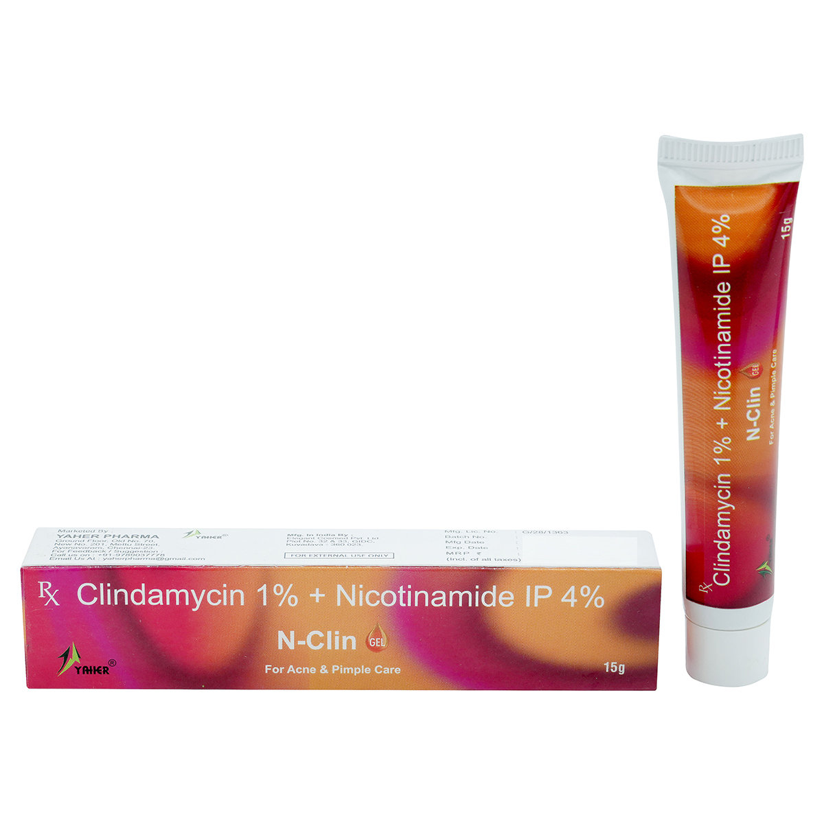 N-Clin Gel, 15 gm, Pack of 1 Gel N-Clin Gel, 15 gm, Pack of 1 Gel