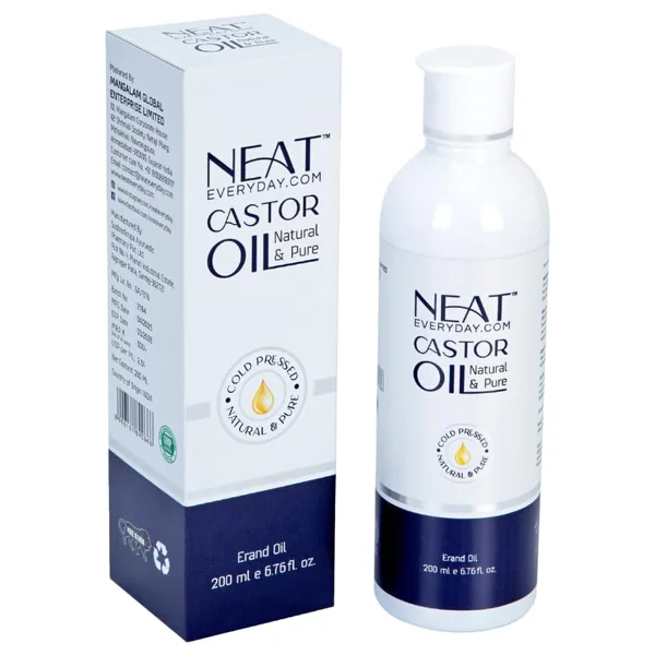 Neat Castor Oil Natural & Pure, 200 ml