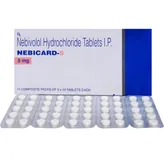 Nebicard-5 Tablet 10's, Pack of 10 TABLETS