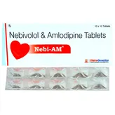 Nebi-AM Tablet 10's, Pack of 10 TABLETS