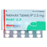 Nebi 2.5 Tablet 10's, Pack of 10 TABLETS