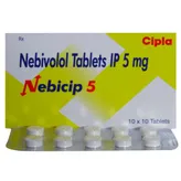 Nebicip 5 Tablet 10's, Pack of 10 TABLETS