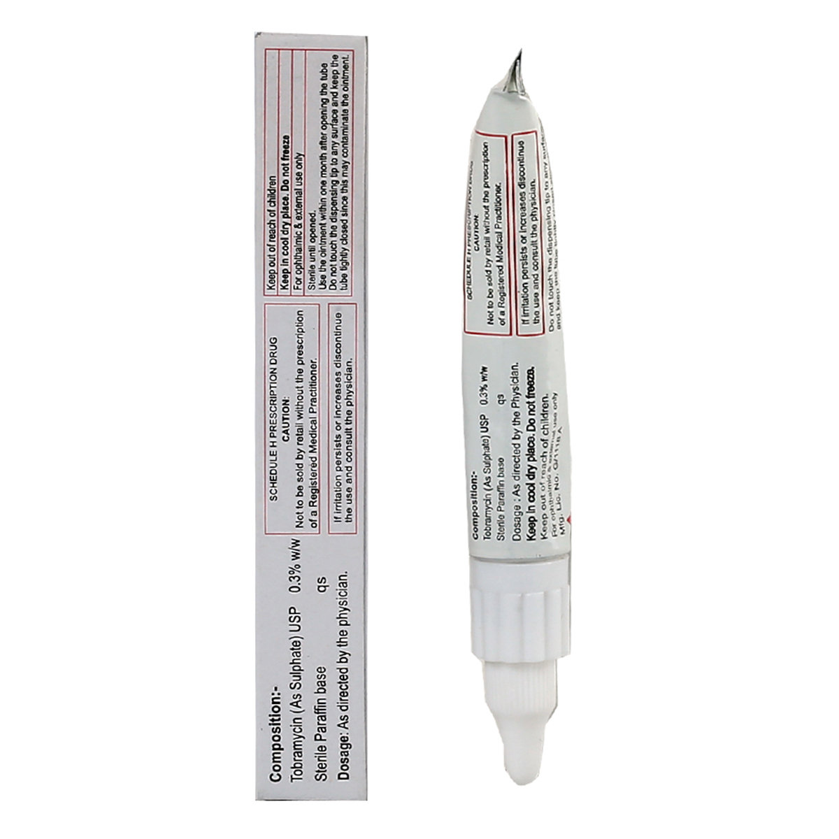 Nebracin Eye/Skin Ointment 5 gm, Pack of 1 Eye Ointment Nebracin Eye/Skin Ointment 5 gm, Pack of 1 Eye Ointment