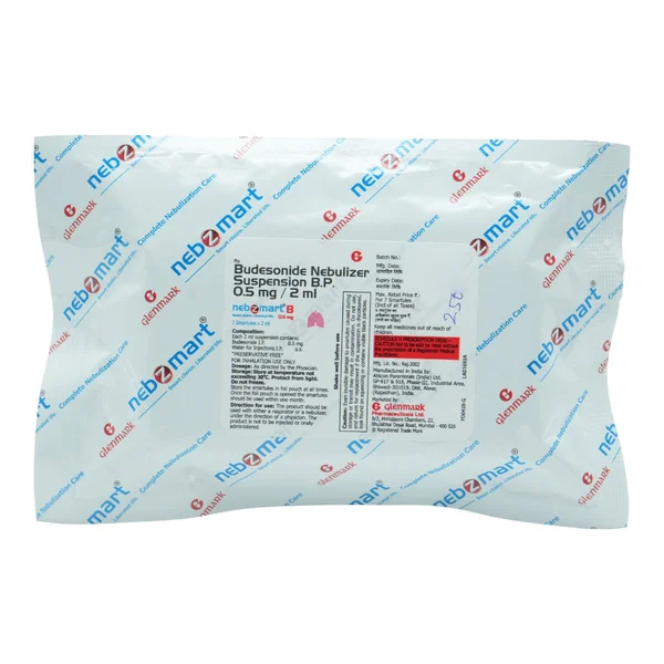 Nebzmart B 0.5 mg Smartules 7 x 2 ml, Pack of 7 RESPULESS