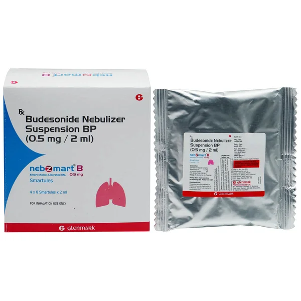 Nebzmart B 0.5 mg Respules 8 x 2 ml