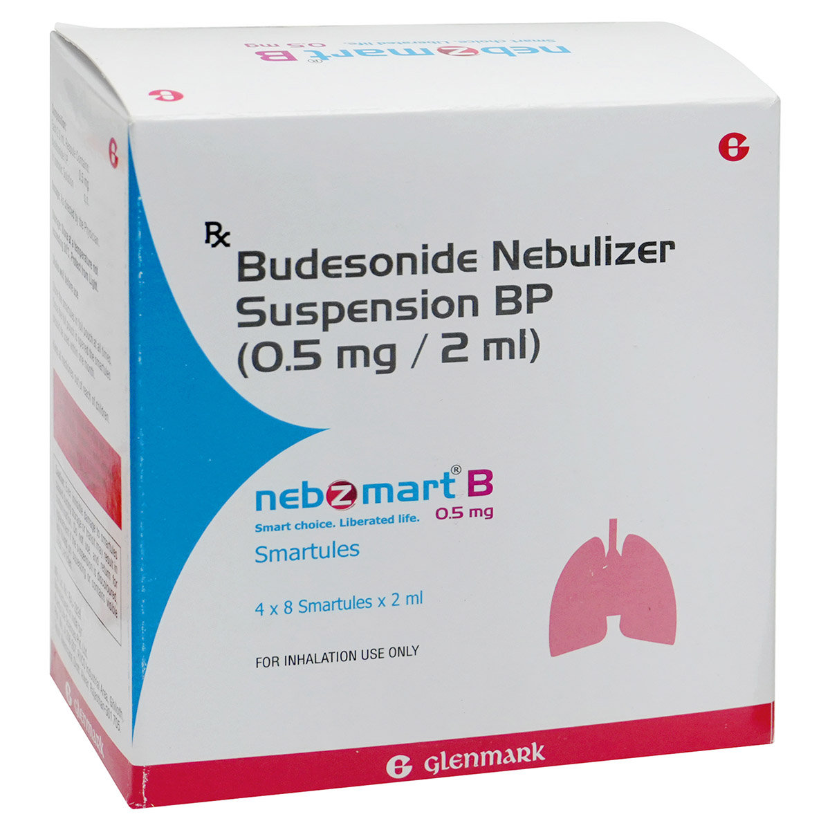 Nebzmart B 0.5 mg Respules 8 x 2 ml, Pack of 1 Respules Nebzmart B 0.5 mg Respules 8 x 2 ml, Pack of 1 Respules