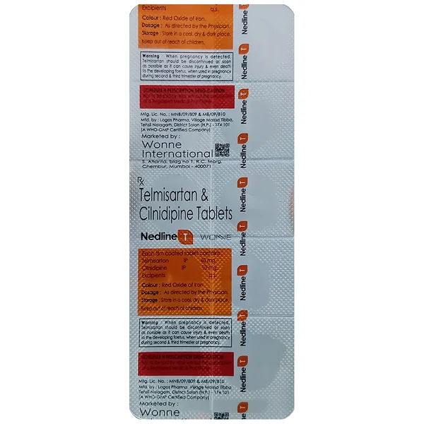 Nedline T Tablet 10's