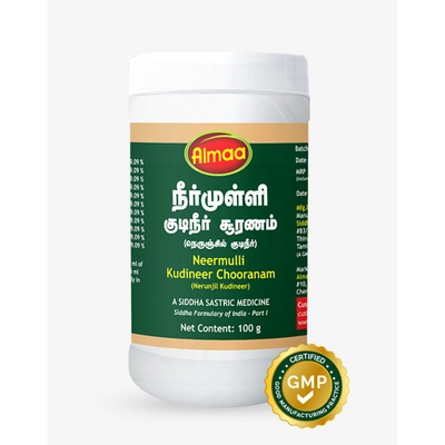 Almaa Neermulli Kudineer Chooranam, 100 gm, Pack of 1