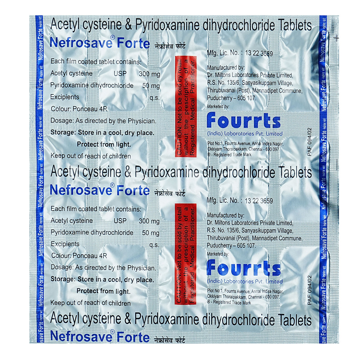 Nefrosave Forte Tablet 15's, Pack of 15 TABLETS Nefrosave Forte Tablet 15's, Pack of 15 TABLETS