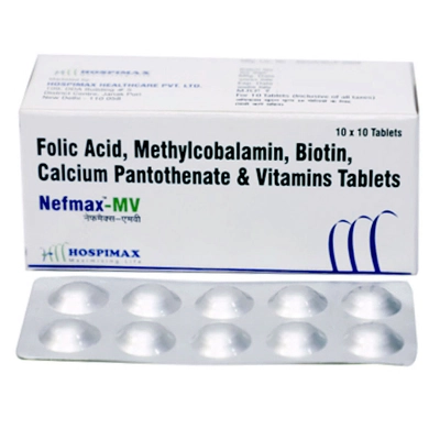 Nefmax-Mv Tablet 10'S, Pack of 10 TabletS