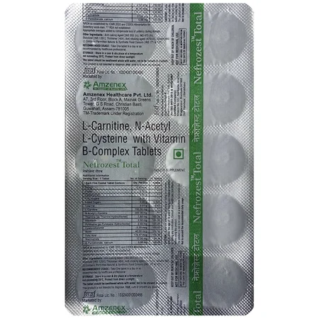 Nefrozest Total Tablet 10's