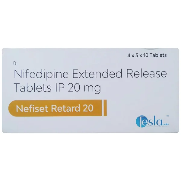 Nefiset Retard-20 Tablet 10's