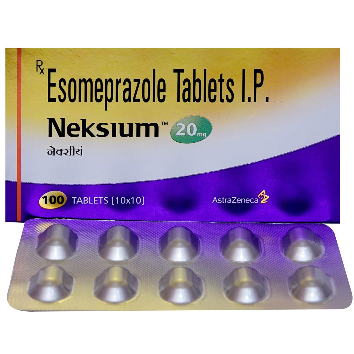 Neksium 20 Tablet 10's, Pack of 10 TABLETS Neksium 20 Tablet 10's, Pack of 10 TABLETS