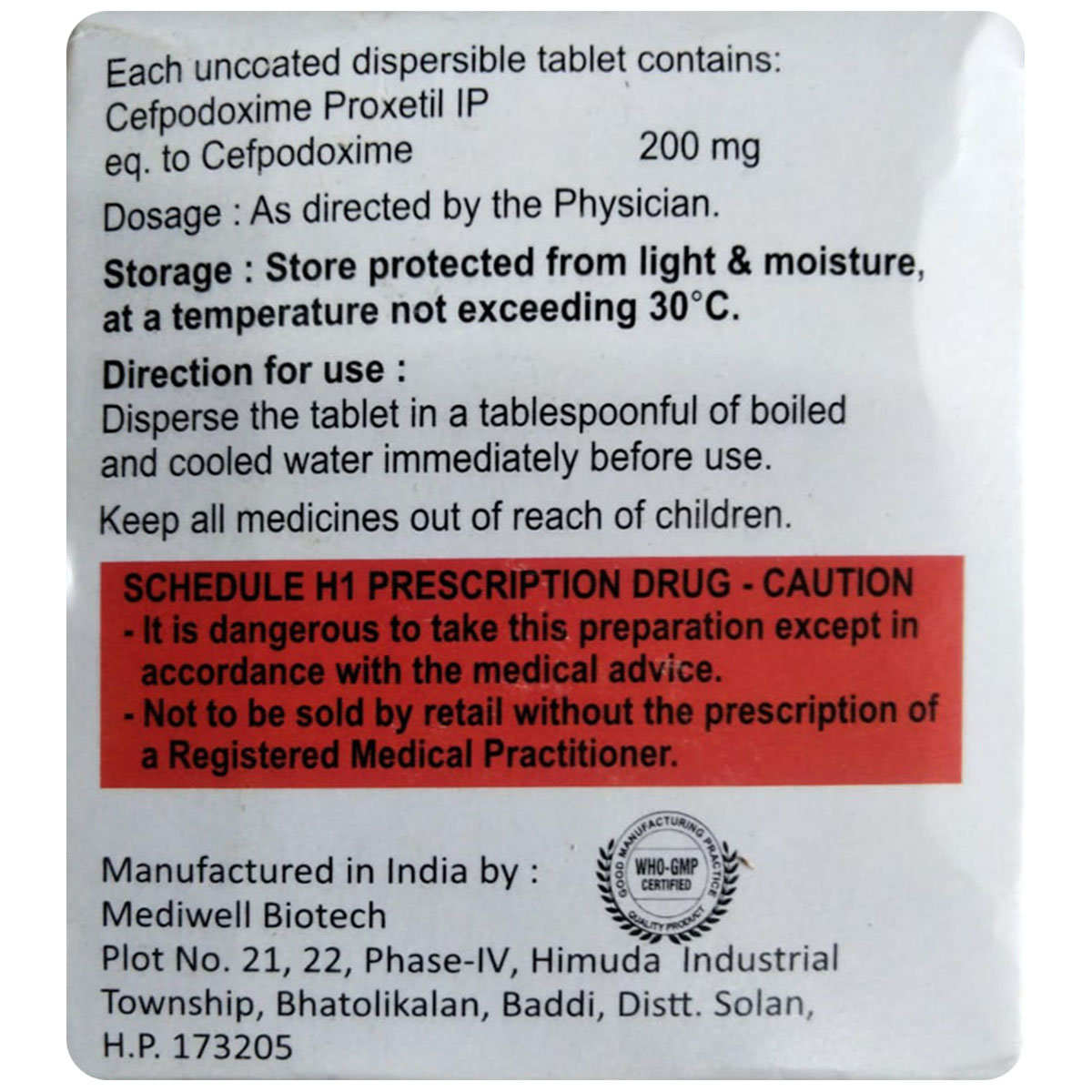 Nelpod-200 Tablet 10's, Pack of 10 TABLETS Nelpod-200 Tablet 10's, Pack of 10 TABLETS