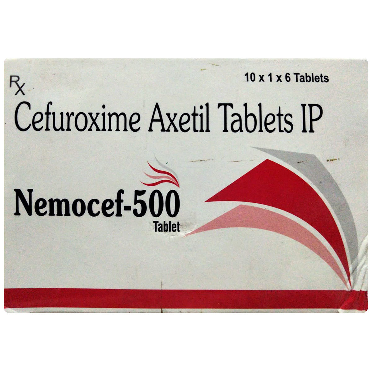 Nemocef-500 Tablet 6's, Pack of 6 TABLETS Nemocef-500 Tablet 6's, Pack of 6 TABLETS