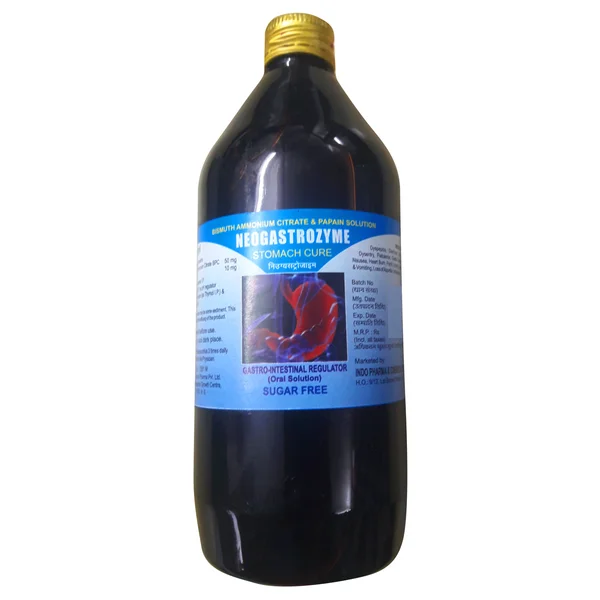 Neogastrozyme Sugar Free Solution 450 ml