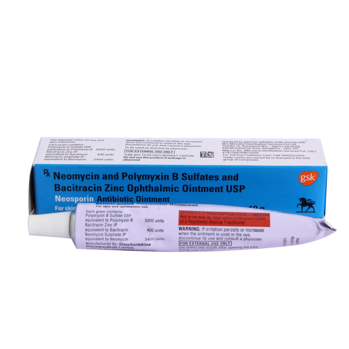 Neosporin Ointment 10 gm, Pack of 1 OINTMENT Neosporin Ointment 10 gm, Pack of 1 OINTMENT