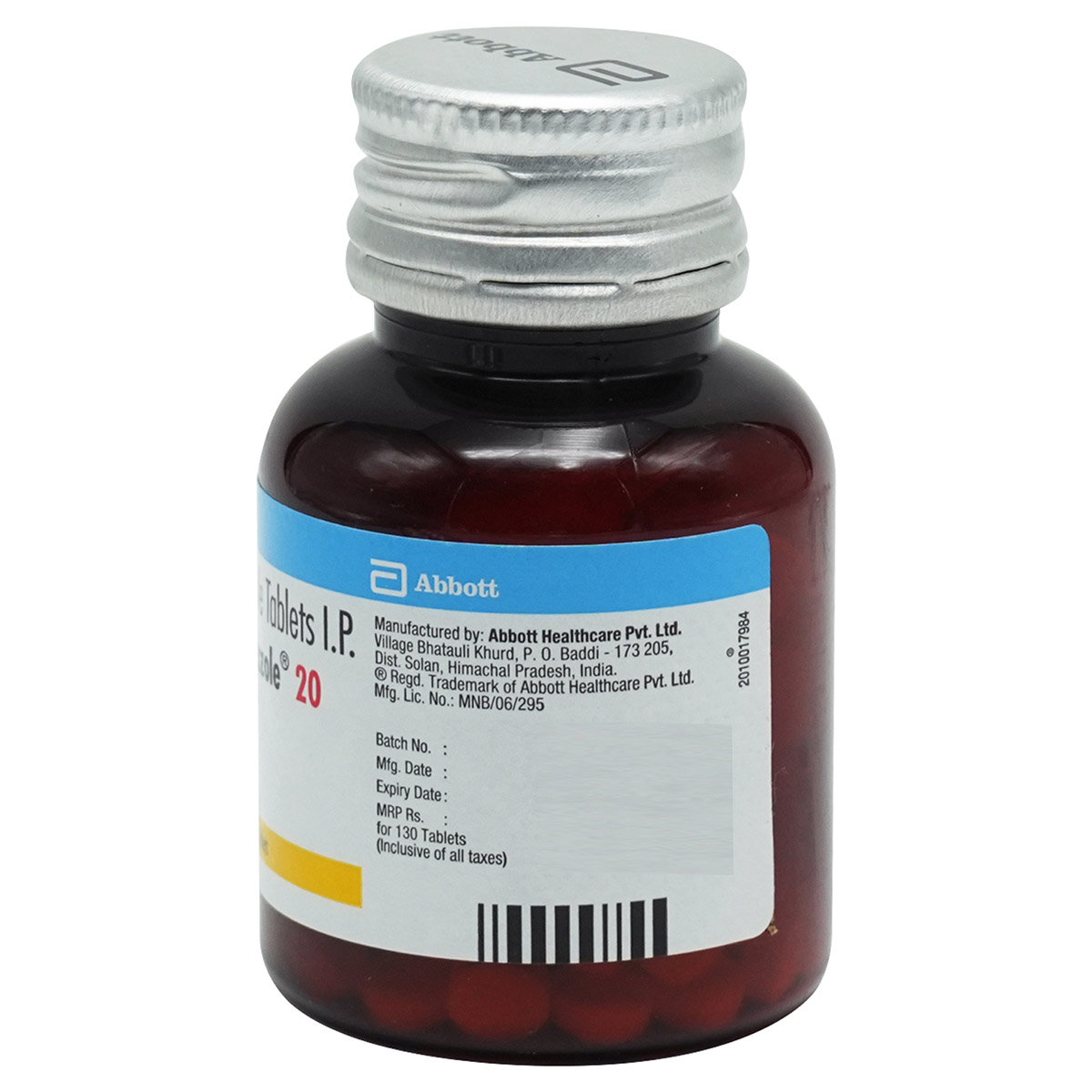 Neo-Mercazole 20 Tablet 130's, Pack of 1 TABLET Neo-Mercazole 20 Tablet 130's, Pack of 1 TABLET