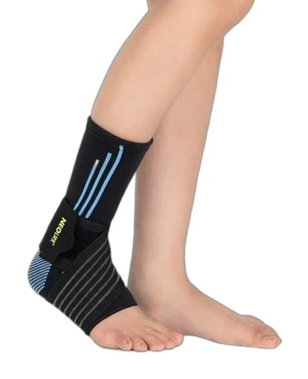 Aadhar Neolife Ankle Grip Stripes & Checks M AS-09