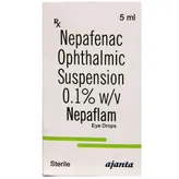 Nepaflam Eye Drops 5 ml, Pack of 1 EYE DROPS