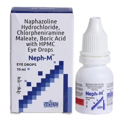 Neph-M Eye Drop 10 ml, Pack of 1 EYE DROPS