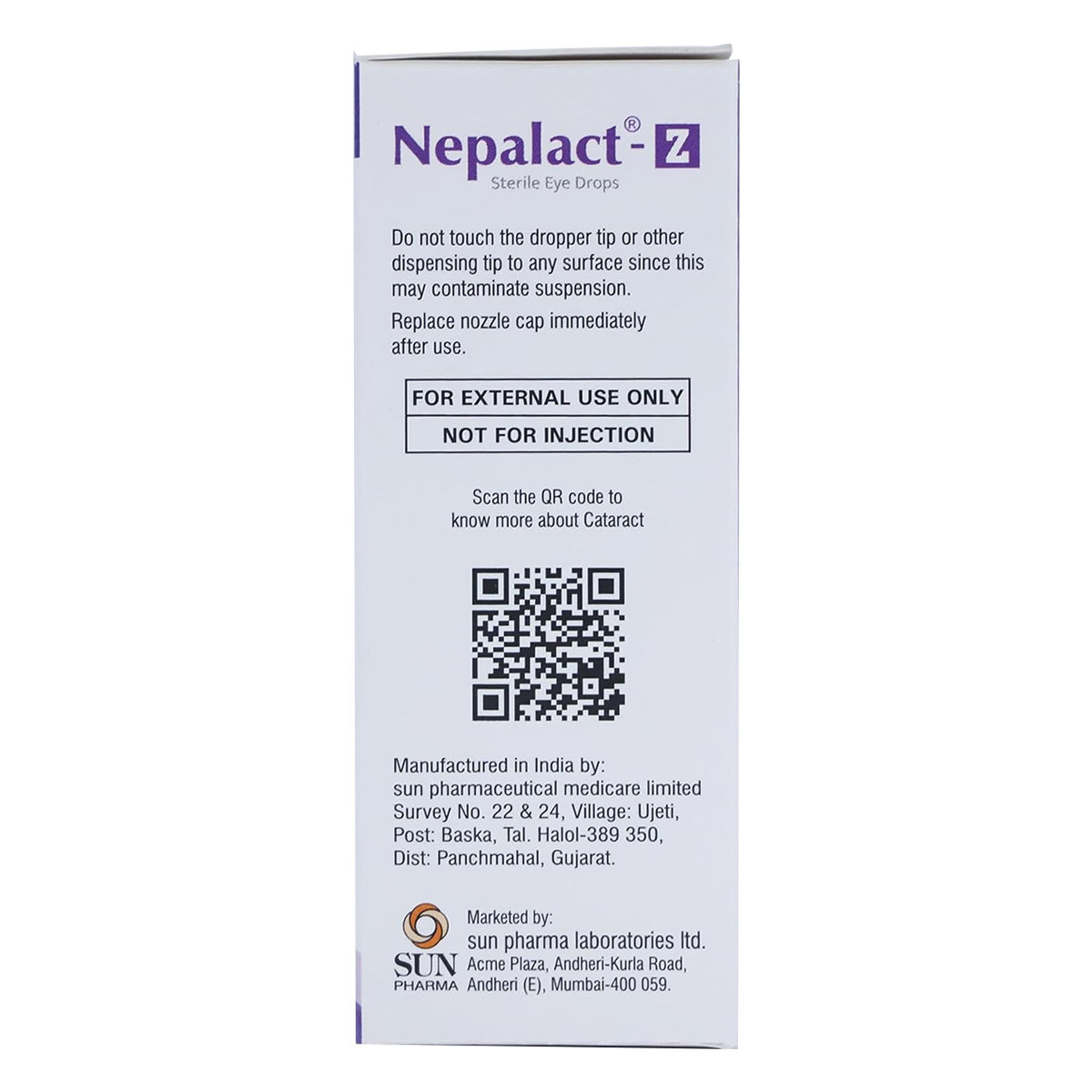 Nepalact-Z Eye Drops 5 ml, Pack of 1 Eye Drops Nepalact-Z Eye Drops 5 ml, Pack of 1 Eye Drops