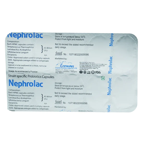 Nephrolac Capsule 10's