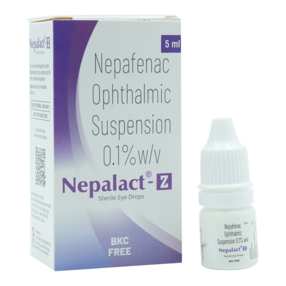 NepalactZ Sterile Eye Drops 5 ml Price, Uses, Side Effects