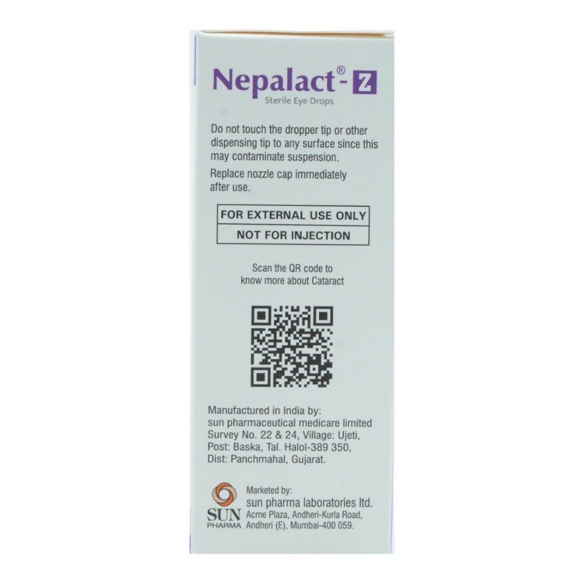 Nepalact-Z Sterile Eye Drops 5 ml, Pack of 1 Eye Drops Nepalact-Z Sterile Eye Drops 5 ml, Pack of 1 Eye Drops