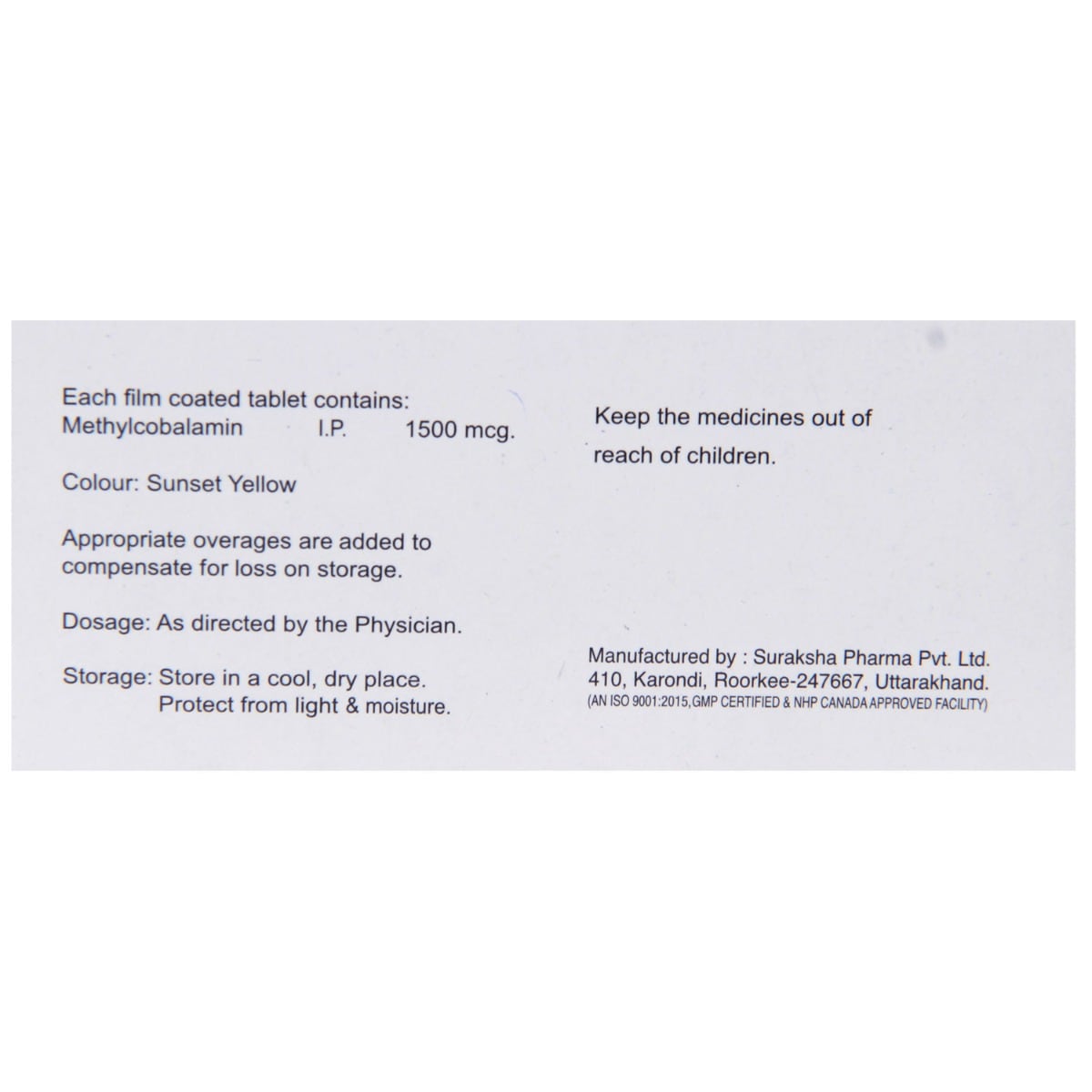 Nervit OD Tablet 10's, Pack of 10 TabletS Nervit OD Tablet 10's, Pack of 10 TabletS