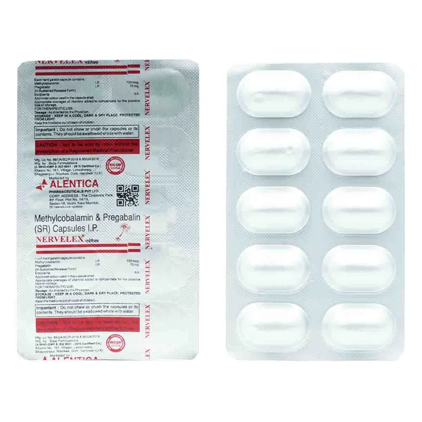Nervelex Tablet 10's, Pack of 10