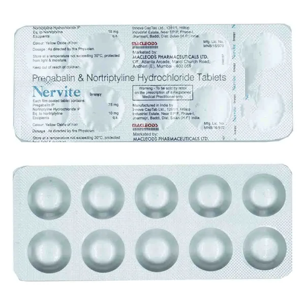 Nervite Tablet 10's