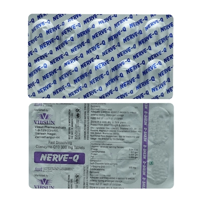 Nerve-Q Tablet 10's, Pack of 10 TABLETS