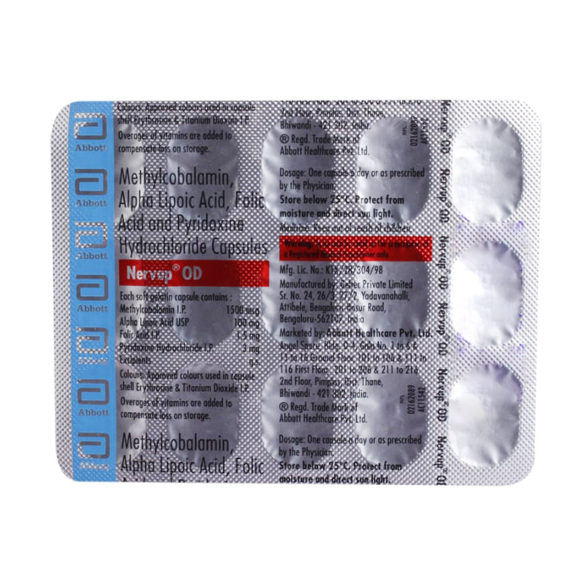 Nervup OD Capsule 15's Price, Uses, Side Effects, Composition Apollo