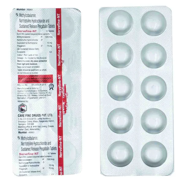 Nervefine-NT Tablet 10's