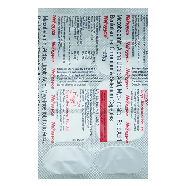 Nervzyce Capsule 10's