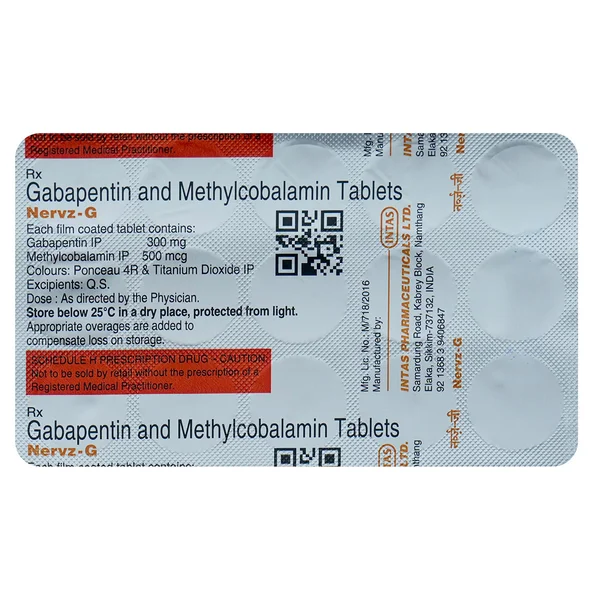 Nervz-G Tablet 15's