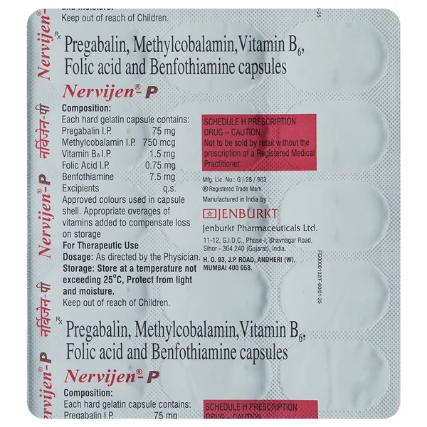 Nervijen-P Capsule 15's