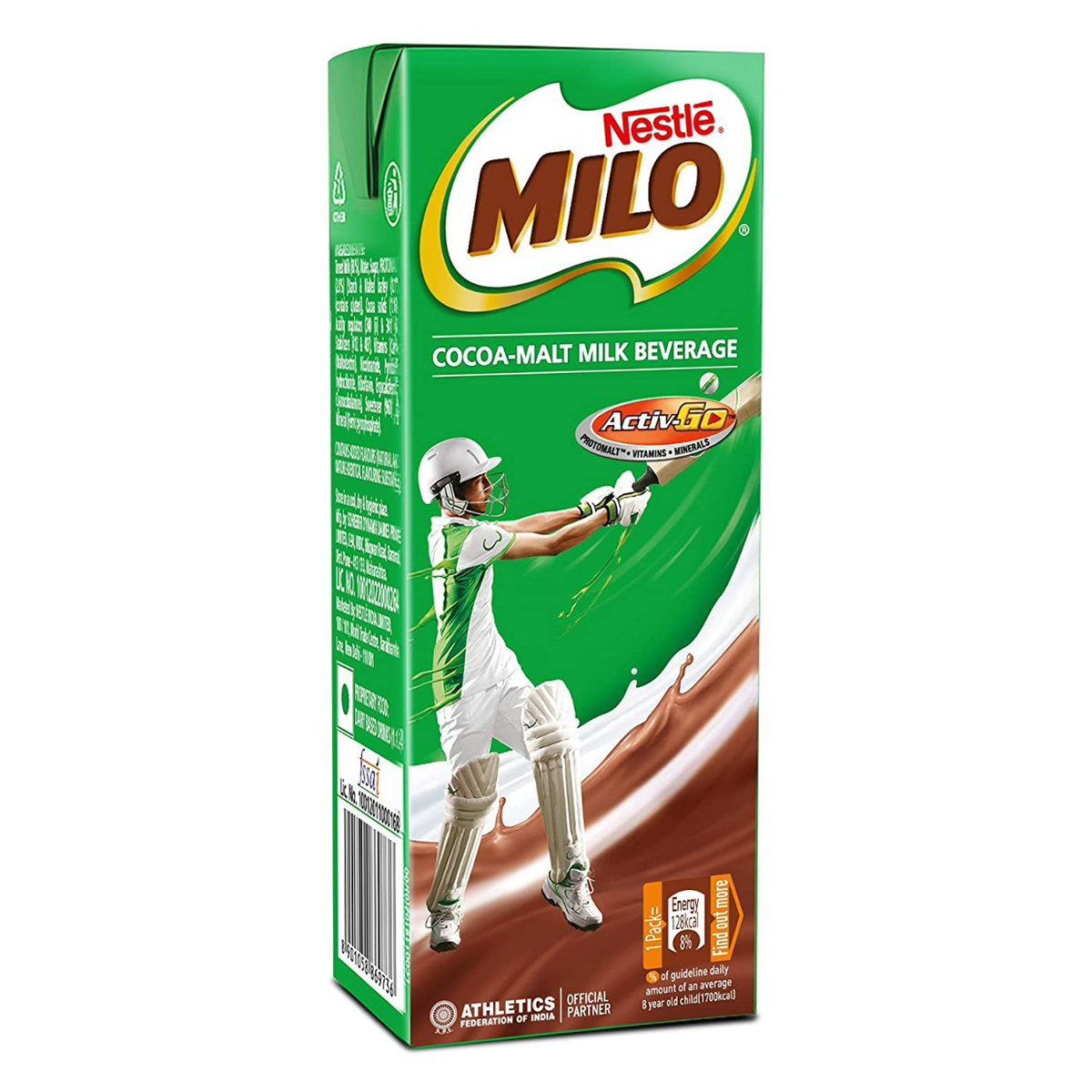 Nestle Milo Active-Go Cocoa-Malt Milk Health Drink, 180 ml, Pack of 1 Nestle Milo Active-Go Cocoa-Malt Milk Health Drink, 180 ml, Pack of 1