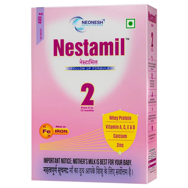 Nestamil Stage-2 Infant Formula Powder, 400 gm, Pack of 1