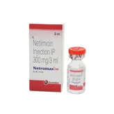 NETROMAX 300MG INJECTION 3ML, Pack of 1 Injection