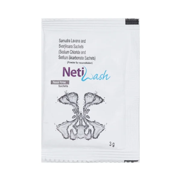Netiwash Nasal Rinse Sachet 15's, Pack of 1 POWDER