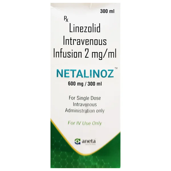 Netalinoz 600 mg Infusion 300 ml, Pack of 1