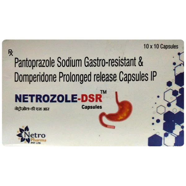 Netrozole-DSR Capsule 10's, Pack of 10