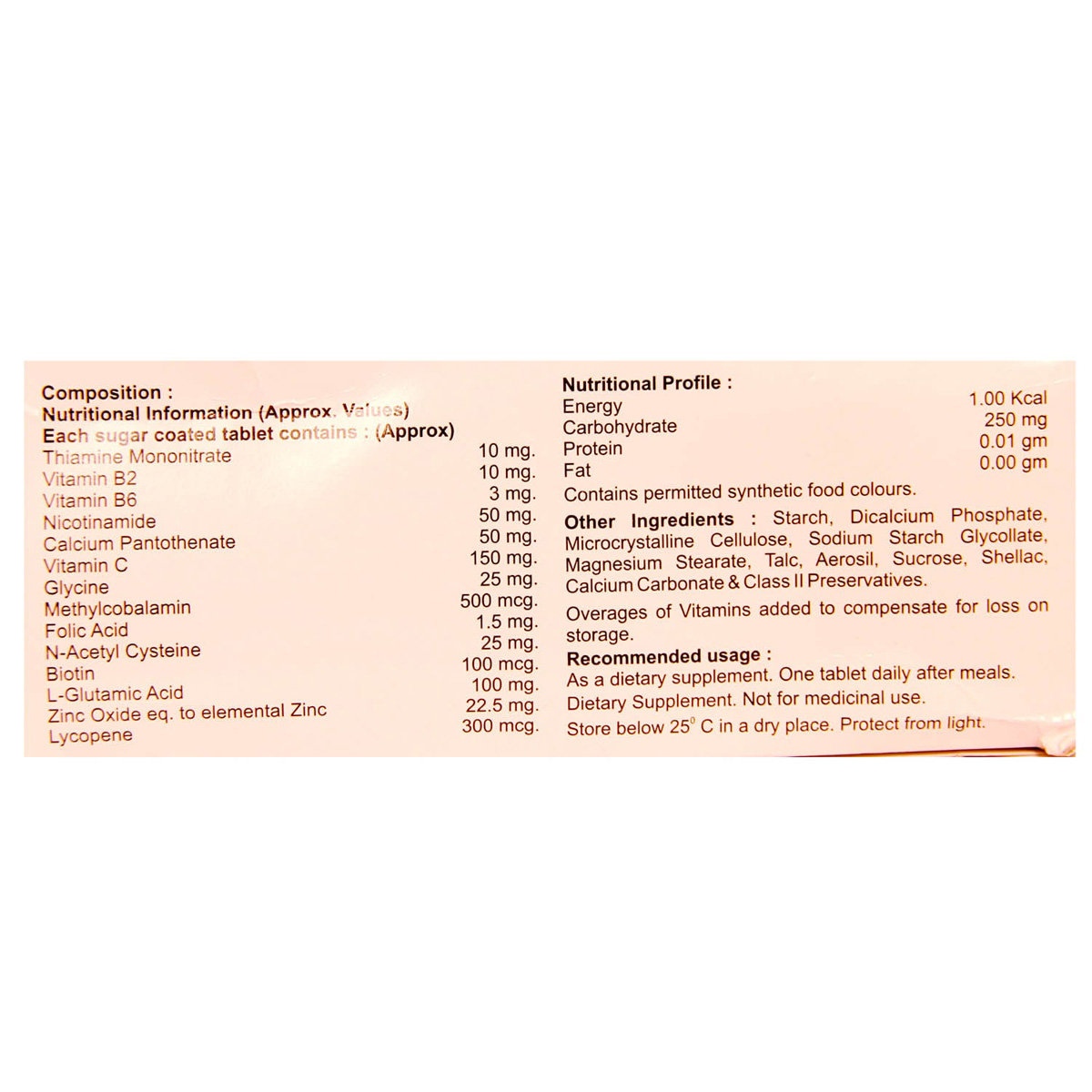Neurogard Tablet 10's, Pack of 10 Neurogard Tablet 10's, Pack of 10