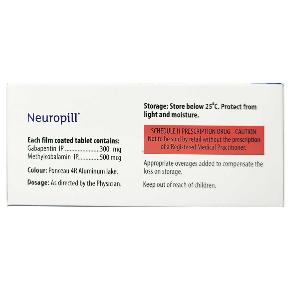 Neuropill Tablet 10's, Pack of 10 TABLETS Neuropill Tablet 10's, Pack of 10 TABLETS